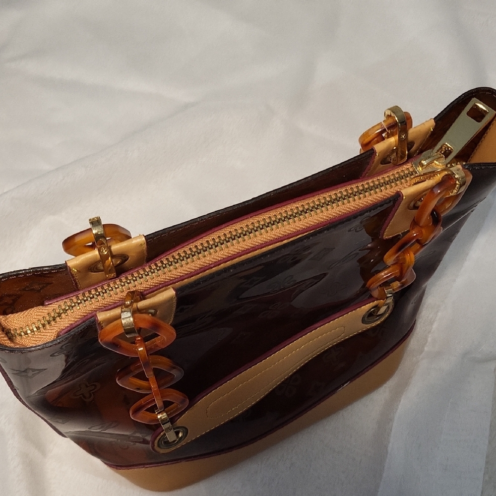 Stylish Brown Designer Tote Bag - Picture 9 of 16